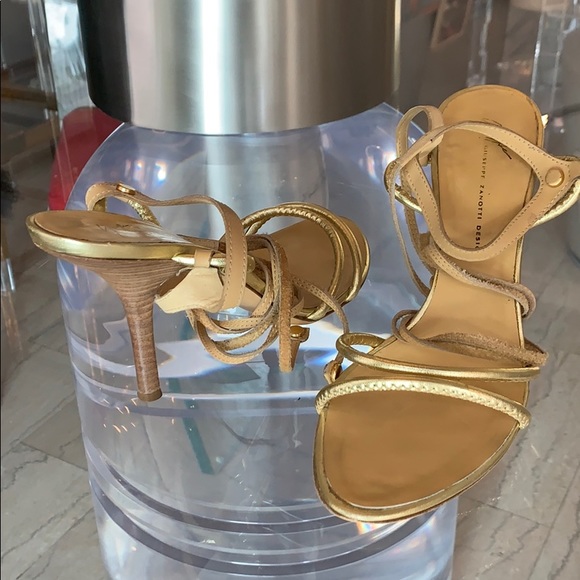 Giuseppe Zanotti Strap Heels for Vicini size 10B - Picture 2 of 8